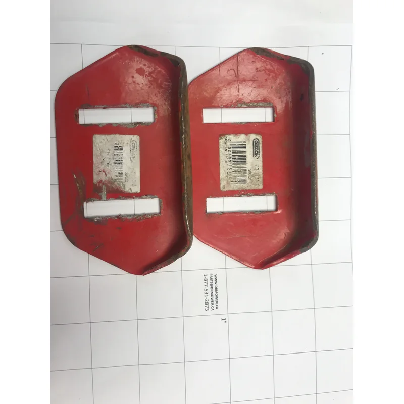 73-038 Used Oregon Snowblower Skid Shoe Replaces Toro 40-8160-01 and Measures 5″ Length by 2-3/4″ Wide – Set of 2