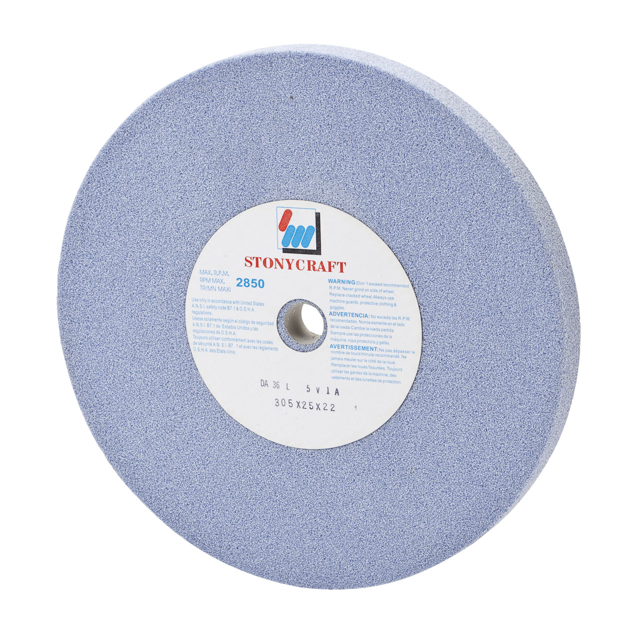 Oregon Equipment Parts 88-022 Blade Grinder Stone 12In Blue[