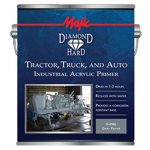 Majic Diamond Hard Tractor, Truck & Auto Primer, Gray, 1 Gal.