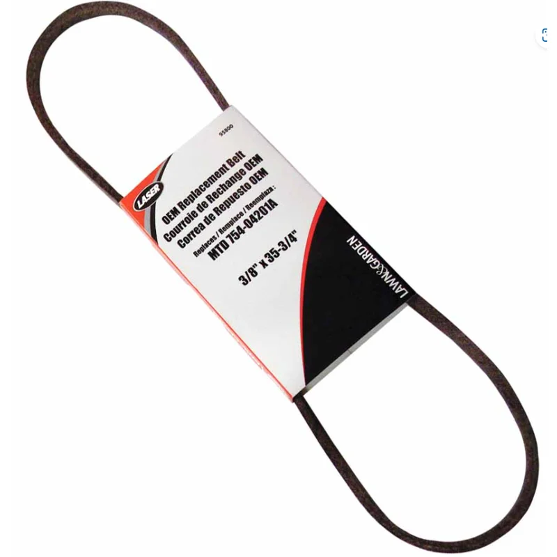 95800 Laser Snowblower Ground Drive Belt Replaces MTD Craftsman 954-04201A 754-04201