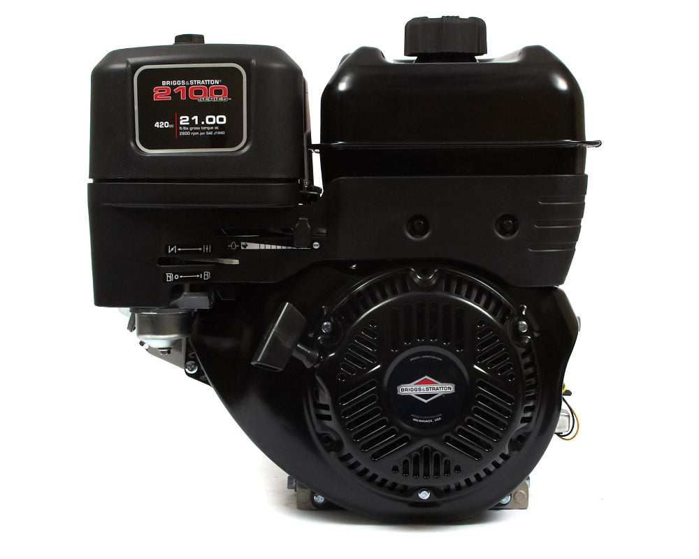 Briggs & Stratton 25T232-0037-F1 Engine 1" x 3-31/64" Horizontal Recoil Start 420 cc