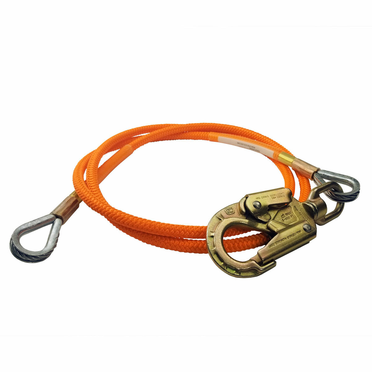 Wire Core Lanyard Flipline 1/2"