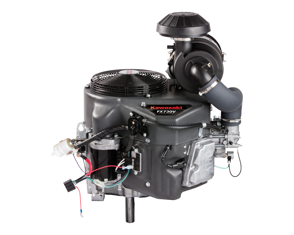 Kawasaki FX730V-S01-S Engine 1-1/8" x 4-9/32" Shaft Vertical Electric Start 726cc