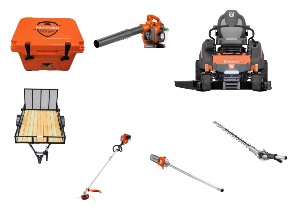 HH4197 Husqvarna Mower Bundle – Z254FX Zero Turn 125B Blower 330LK Trimmer
