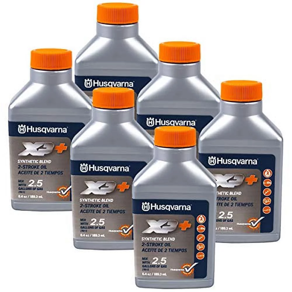Husqvarna XP+ 2-Stroke Oil 6.4oz 6-Pk #593152303