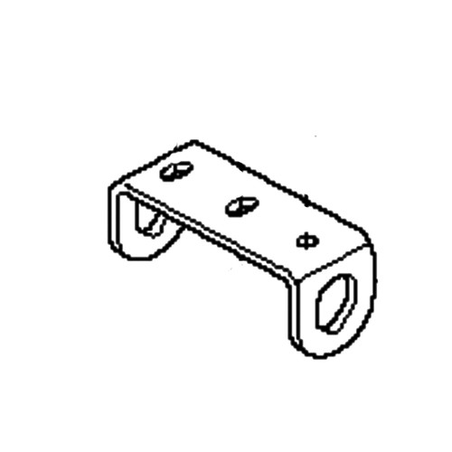 501321301 Bracket Back Wheel Shaft Husqvarna Genuine OEM Part