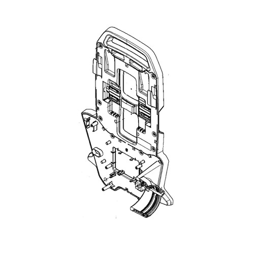 590845402 Backplate Backpack Battery Blo Husqvarna Genuine OEM Part - SUPERSEDED FROM 590845401