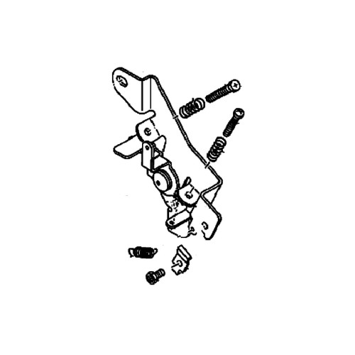 596849201 Throttle Lever Comp Yamaha Pn Husqvarna Genuine OEM Part