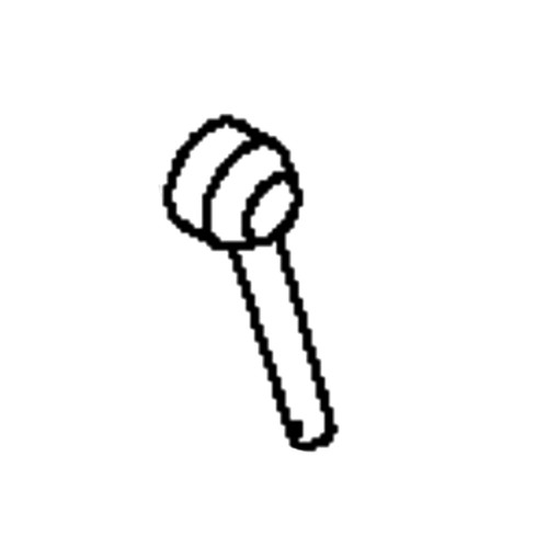 597765201 Handle Husqvarna Genuine OEM Part