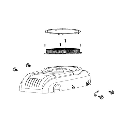 599349120 Cover Fan Cover Husqvarna Genuine OEM Part