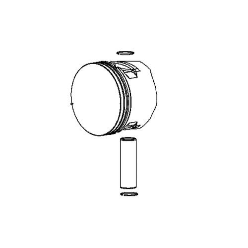 599349205 Piston Assy Husqvarna Genuine OEM Part - SUPERSEDED FROM 590903001