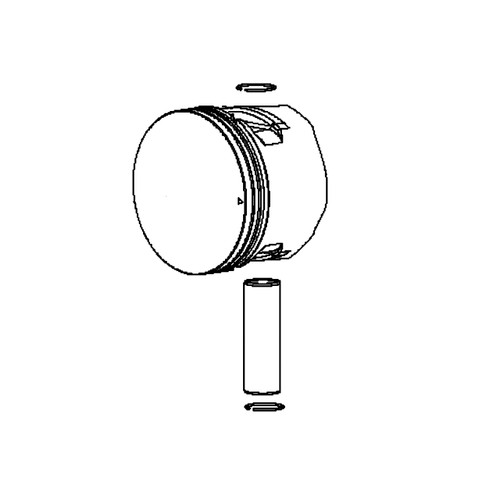 599349206 Piston Assy Husqvarna Genuine OEM Part