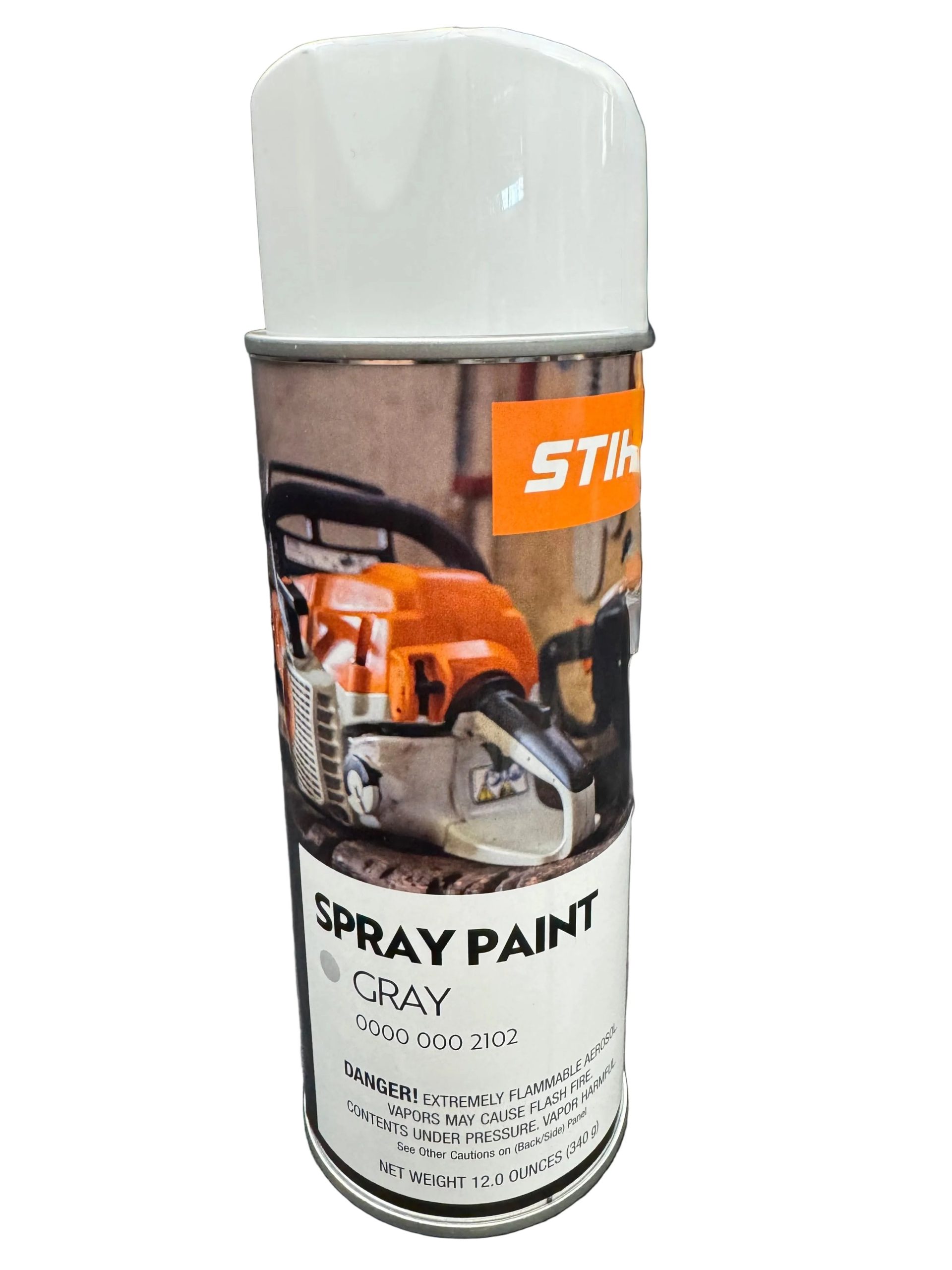 STIHL 0000-000-2102 Gray Spray Paint – OEM Touch-Up Paint for--⚠️ Hazardous Material – In-Store Pickup Only