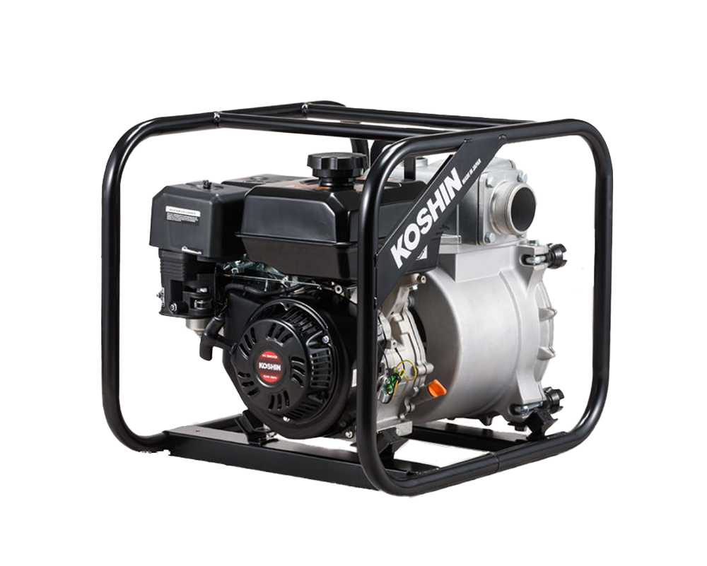 Koshin KTZ-80S 3" Trash Pump 8.0hp K300 Engine