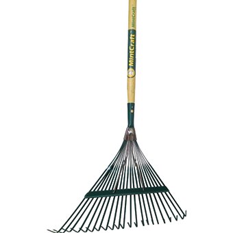Mintcraft Lawn/Leaf Rake 22-Tine 7198617