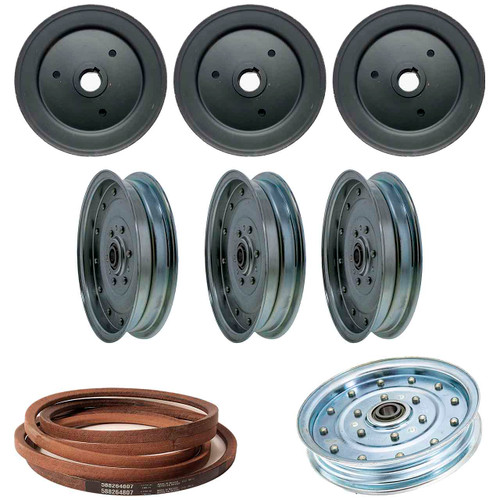 Belt and Pulley Kit for Z454XS Zturn Mower - Husqvarna Genuine OEM Part