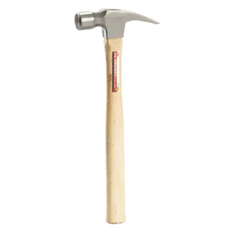 ACE XMCT0198 Framing Hammer, 22 oz Head, Steel Head, Hickory Handle, 15.81 in OAL