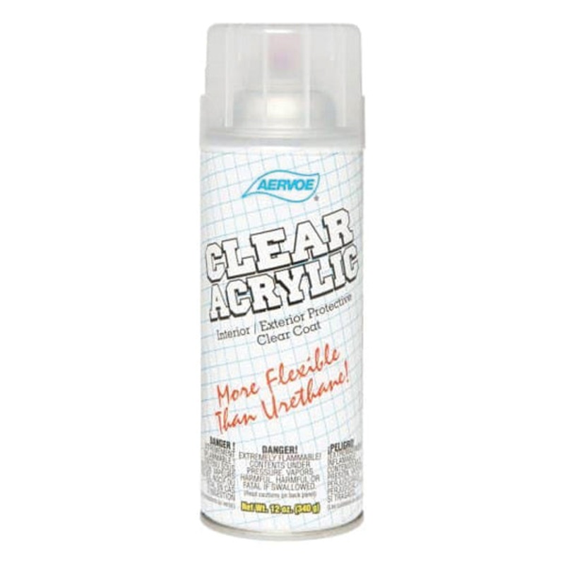 AERVOE 117 Acrylic Coating, Clear, 12 oz