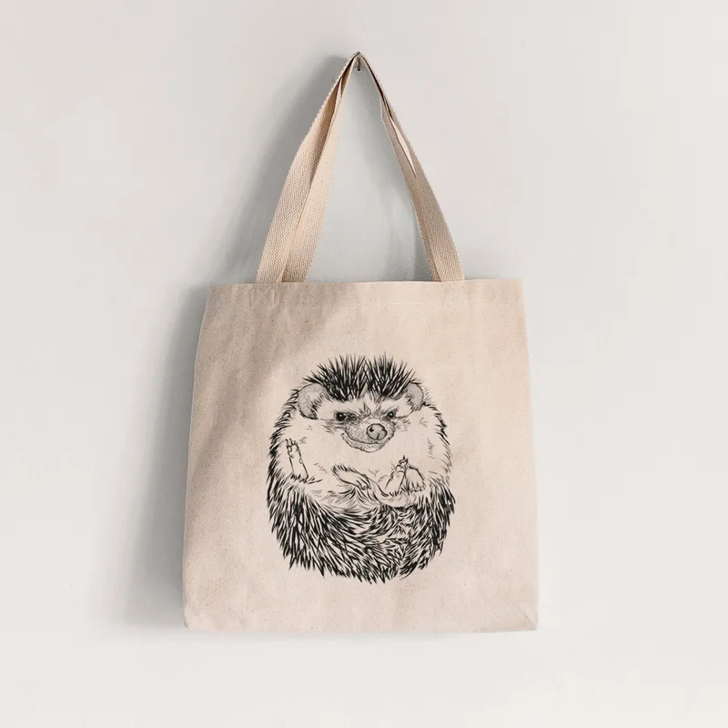 African Pygmy Hedgehog – Atelerix albiventris – Tote Bag