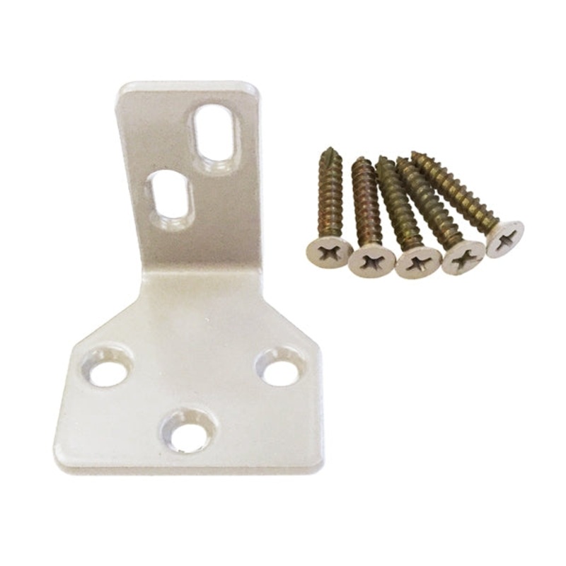 Andersen Stationary Panel Bracket in White Color (1982 to Present)