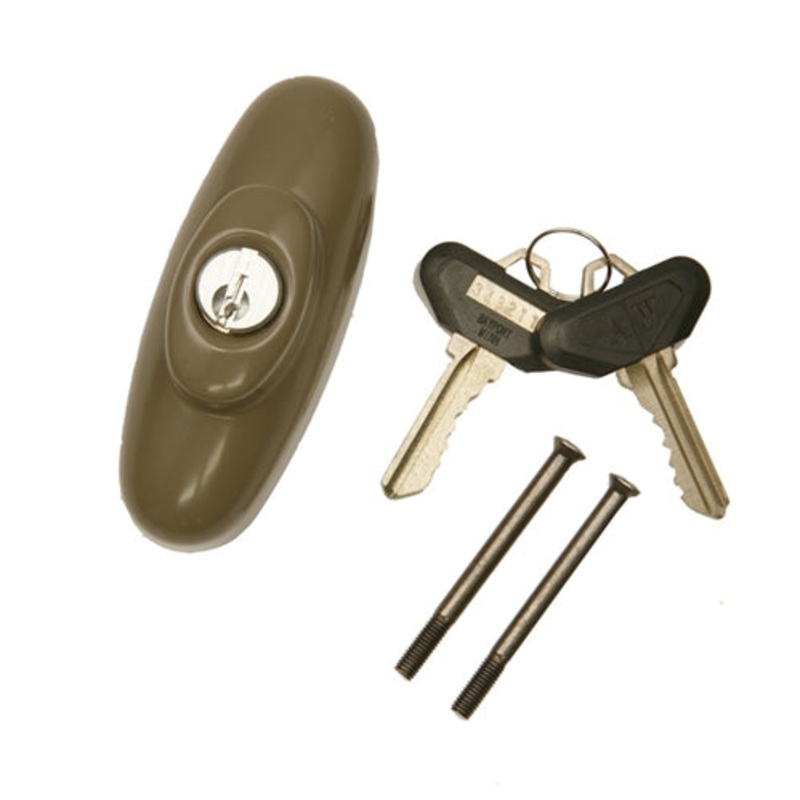 Andersen Tribeca Style – Exterior Keyed Lock with Keys (Left Hand)