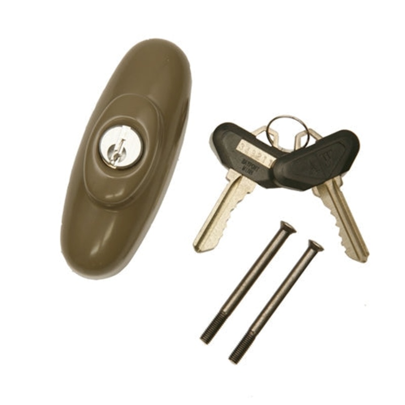 Andersen Tribeca Style – Exterior Keyed Lock with Keys (Right Hand) – Keyed Alike