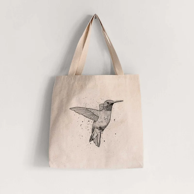 Archilochus Colubris – Ruby-throated Hummingbird – Tote Bag