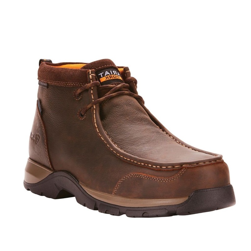 Ariat Men’s Edge LTE Moc Waterproof Composite Toe Work Boot #10024956