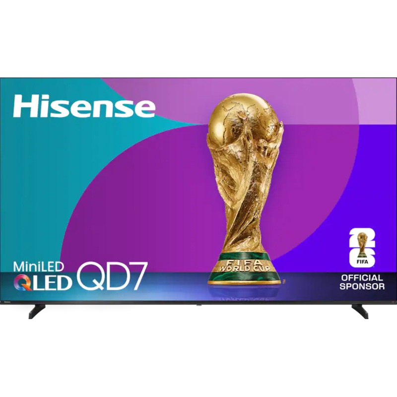 AZ0000000002185 Hisense - 85" Class QD7 Series MiniLED QLED 4K UHD HDR Smart Fire TV 85QD7QF -As Is -No Warranty