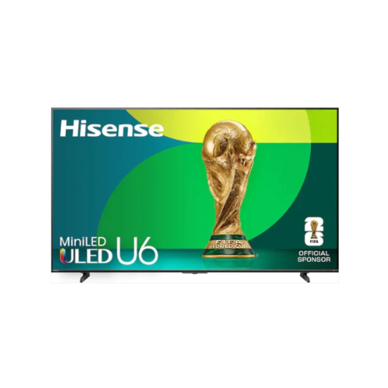 AZ0000000002191 Hisense - 75" Class U6 Series MiniLED QLED UHD 4K HDR Smart Fire TV 75U65QF -As Is -No Warranty
