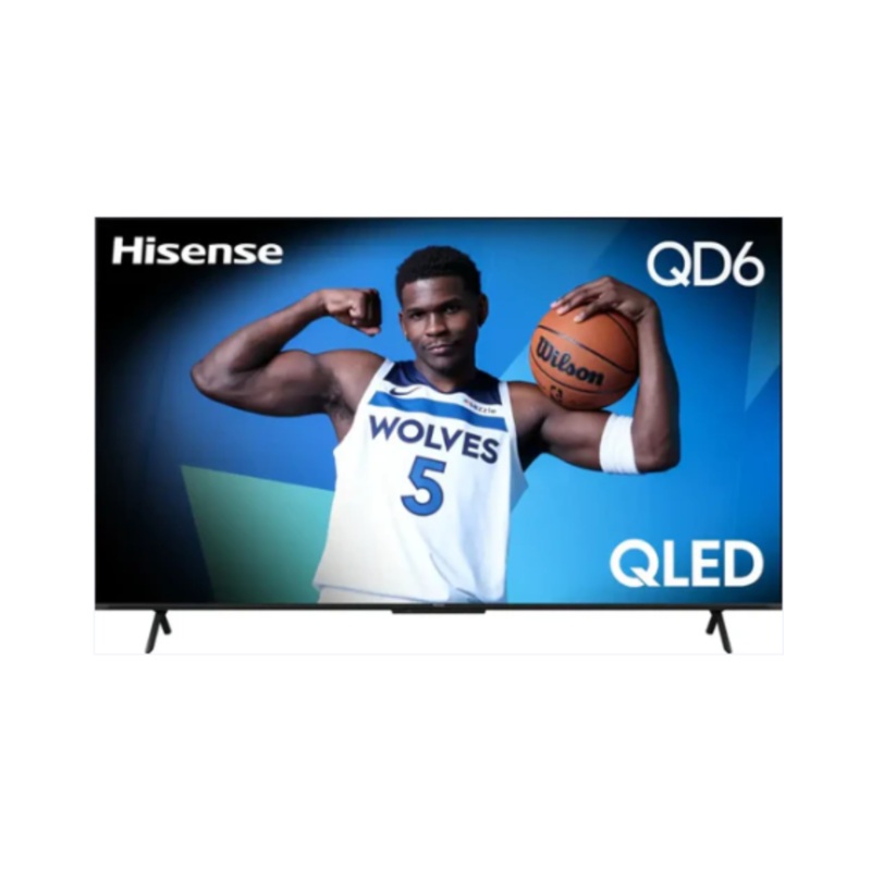 AZ0000000002401 Hisense Hisense - 85" Class QD6 Series QLED 4K UHD Smart Google TV 85QD6N As Is No Warranty