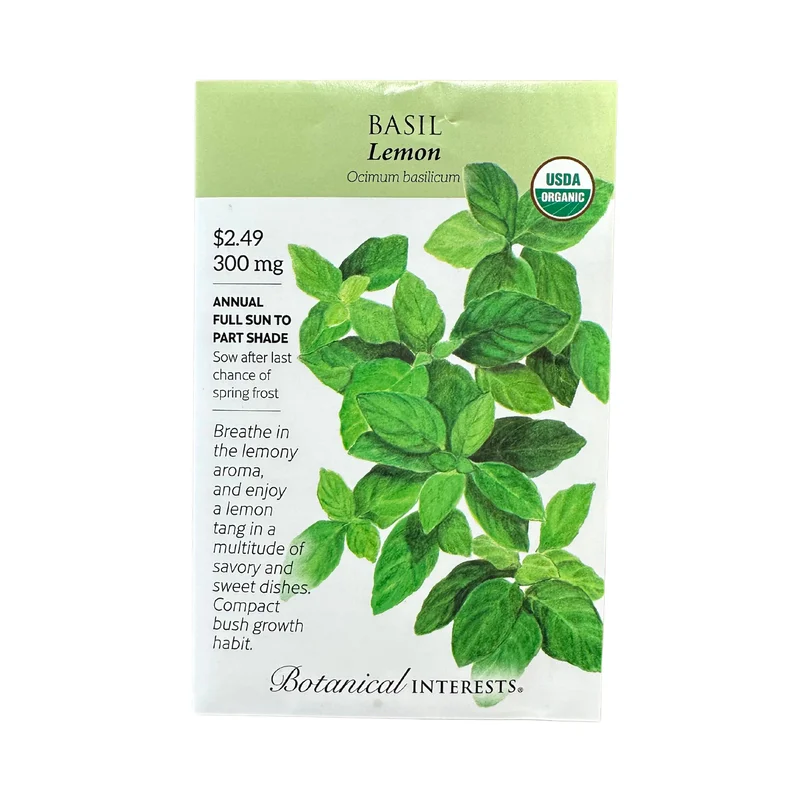 Basil Lemon Org