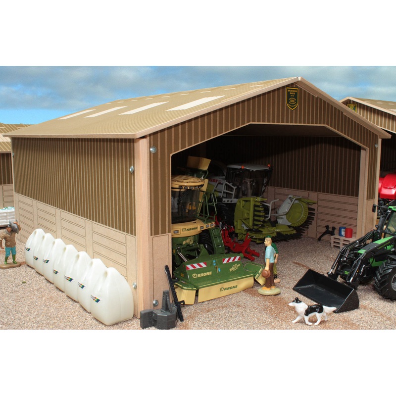 BB9000 Single Bay Shed - Small Brushwood Basics