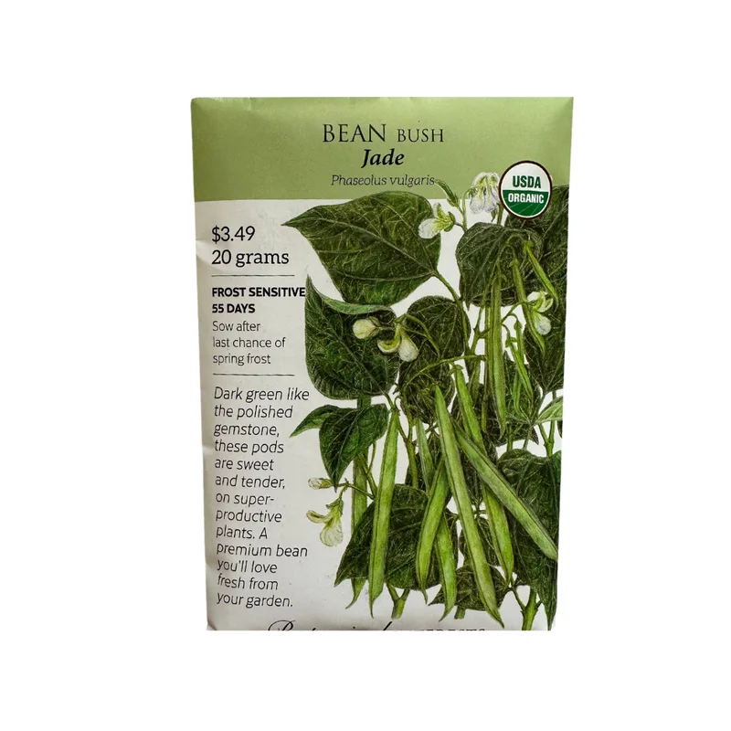 Bean Bush (green) Jade Org