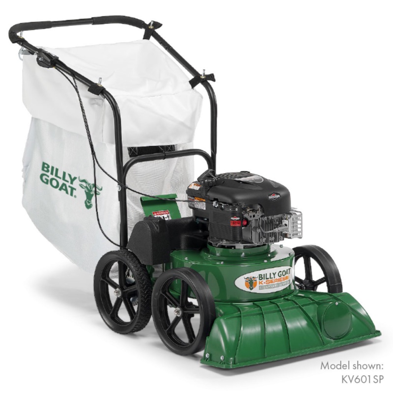 Billy Goat KV601 Lawn & Litter Vacuum 27 Push Outdoor Vacuum with Briggs & Stratton Engine