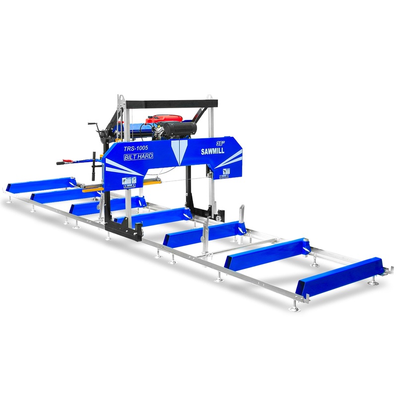 BILT HARD 36" Portable Sawmill with 25HP Ducar 760cc E-Start Gas Engine