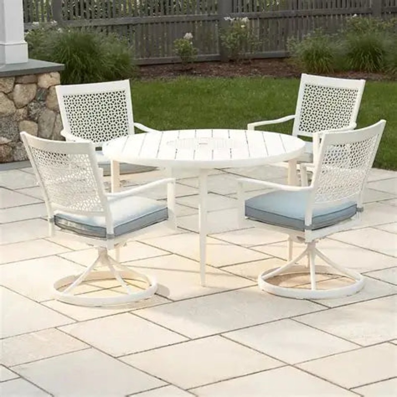BJF250096 Berkley Jensen Highland 5-Pc. Outdoor Metal Dining Set