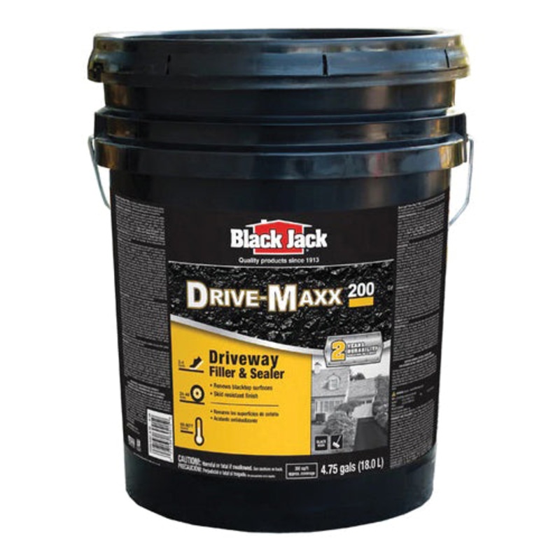 Black Jack 6451-9-30 Driveway Filler and Sealer, 4.75 gal