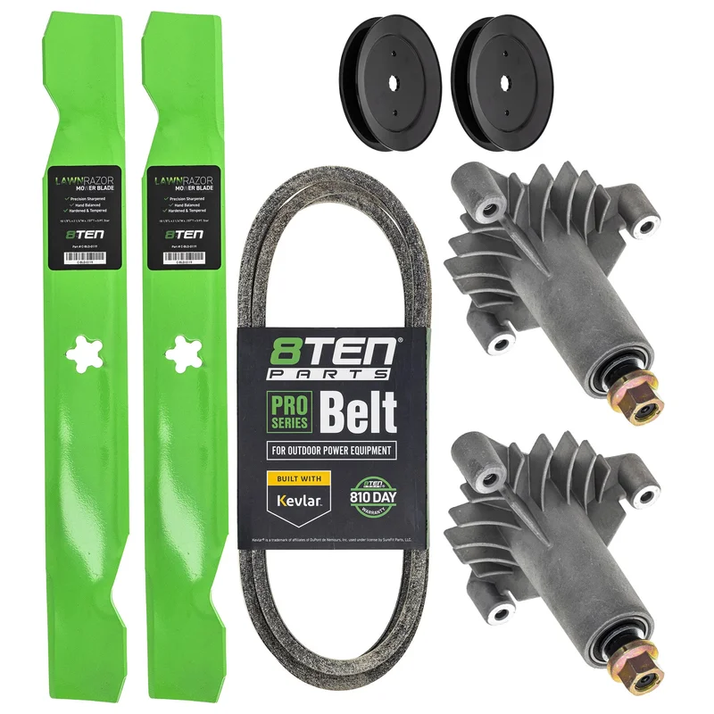 Blade Spindle Belt Pulley Deck Kit For Winston Pro AYP MK1010013