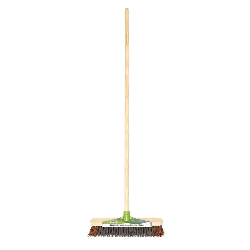 Broom and Scraper Mixed