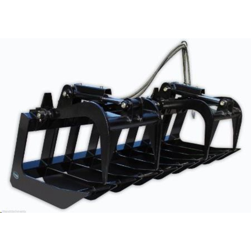 Brush Grapple Attachment for Skid Steer Loader
