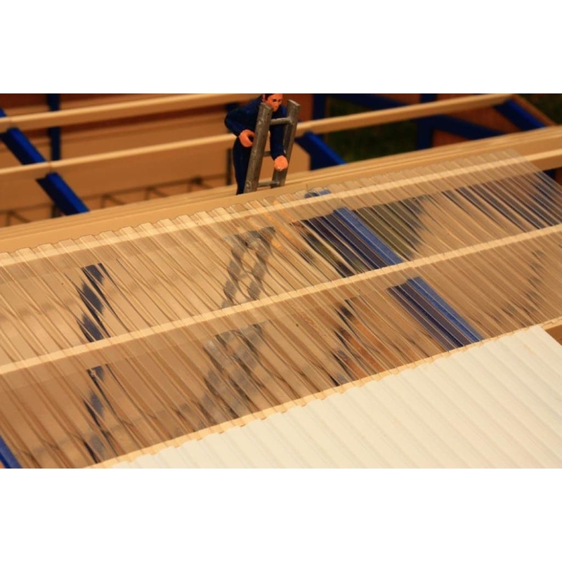 BRUSHWOOD Pro Build Box Profile Sheeting (clear)