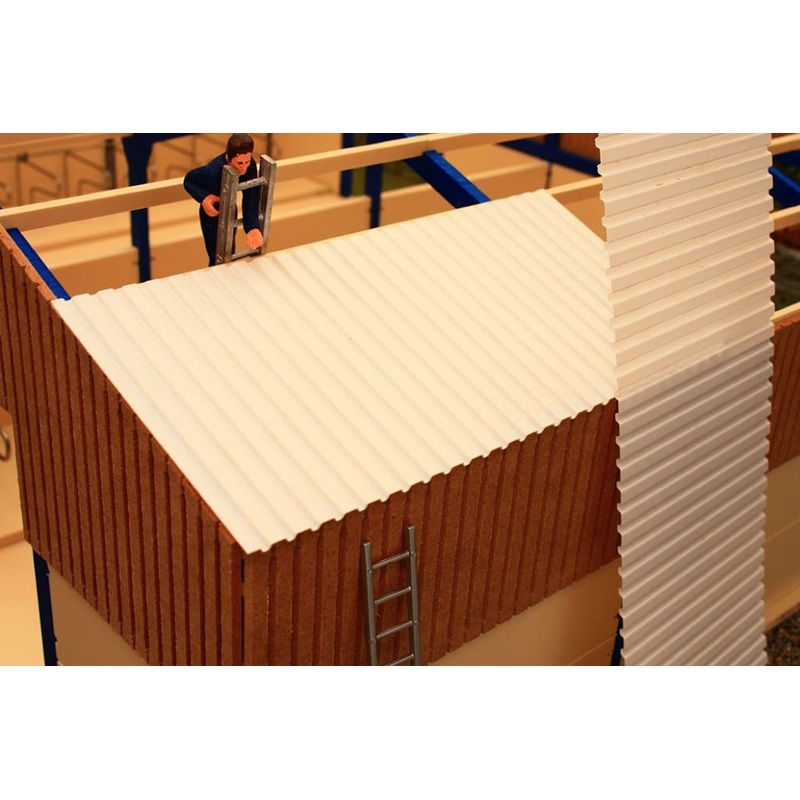 BRUSHWOOD Pro Build Box Profile Sheeting (white)