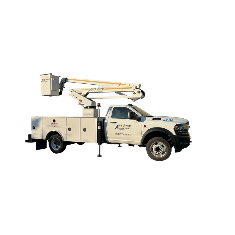 Bucket Truck 41' Height, Truck Mounted, Single Person
