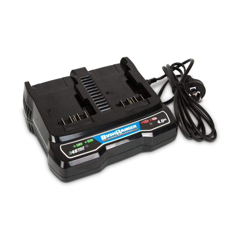 Bushranger 48V 4A Twin Port Fast Charger