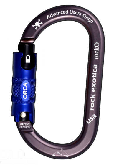 Rock Exotica rockO Orca-Lock Carabiner