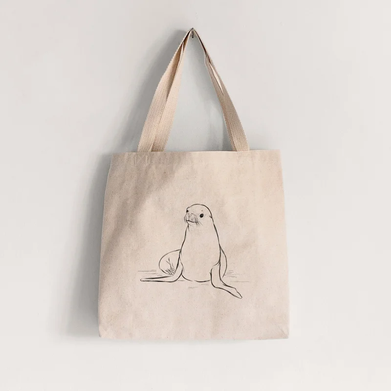 California Sea Lion – Zalophus californianus – Tote Bag