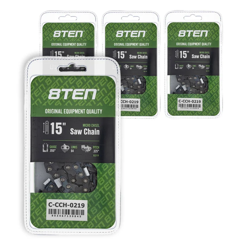 Chainsaw Chain 15 Inch .050 .325 64DL For Dolmar 581643164 23RSC64 20LGX064G | 4-PACK