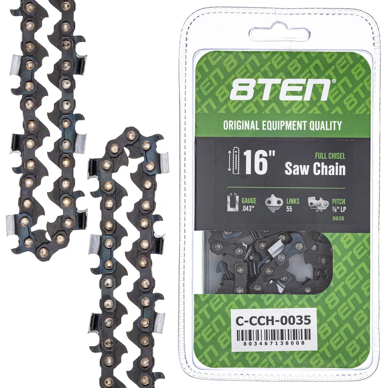 Chainsaw Chain 16 Inch .043 3/8 LP 55DL For Husqvarna Stihl Oregon 90PX055G 36100050055 61PMM355E