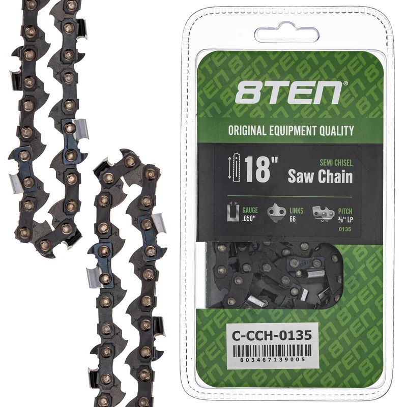 Chainsaw Chain 18 Inch .050 3/8 LP 66DL For Echo 72LPX066G 72LPX66CQ H4666 33RS366E
